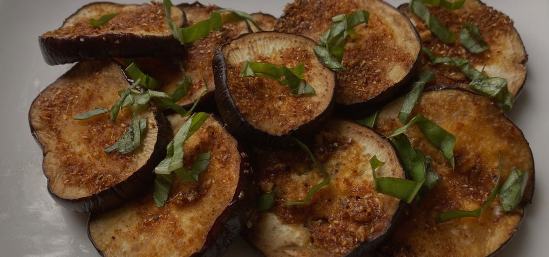 Smoky Marinated Eggplant