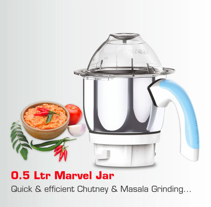 Vidiem SUPER BLUE 750 W Mixer Grinder with 4 Jars | Buy Mixer Grinder Online |  Vidiem Mixer Grinder