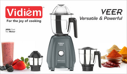 VIDIEM VEER 650W MIXER GRINDER-110 VOLTS